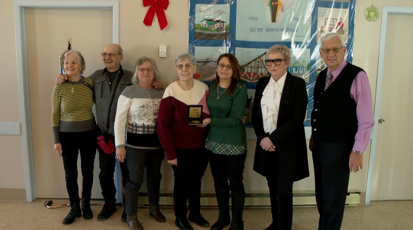 SainteGermaineBoulé Une citoyenne ayant fait preuve de courage